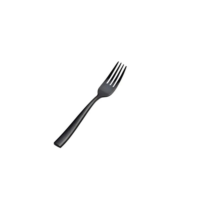 Bon Chef Manhattan Salad Fork - 6 - 3/4" - Black PVD Mirror Finish - Set of 12 Bon Chef Manhattan Salad Fork - 6 - 3/4" - Black PVD Mirror Finish - Set of 12