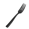 Bon Chef Manhattan Salad Fork - 6 - 3/4" - Black PVD Matte Finish - Set of 12