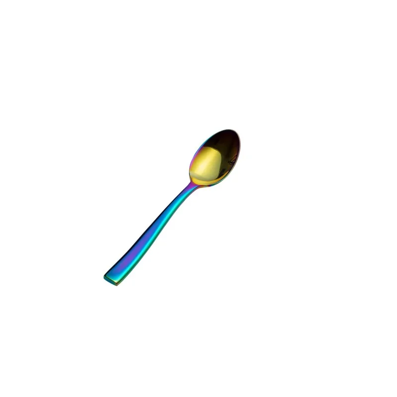 Bon Chef Manhattan Teaspoon - 6.5" - Rainbow PVD - Set of 12 Bon Chef Manhattan Teaspoon - 6.5" - Rainbow PVD - Set of 12