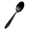 Bon Chef Luce Teaspoon - 6.3" - Black Matte Finish - Set of 12