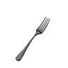 Bon Chef Como Salad Fork - 7" - Black Matte - Set of 12