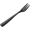 Bon Chef Manhattan Oyster/Cocktail Fork - 5 - 3/8" - Black PVD Mirror Finish - Set of 12