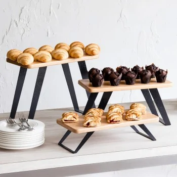 Bon Chef Buffet Riser - 12" High - Oak