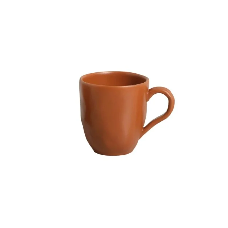 Stoneware Terracotta Organic Mug - Diam. 9.23 oz. - Pack of 12 Stoneware Terracotta Organic Mug - Diam. 9.23 oz. - Pack of 12