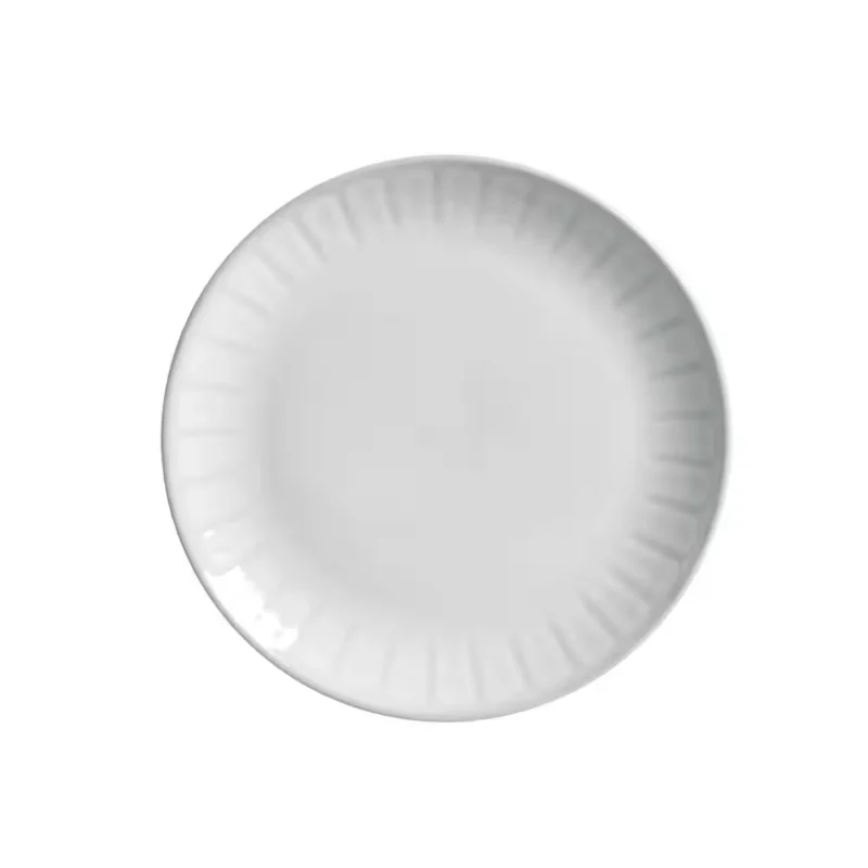 Stoneware Aurora Dessert Plate Coup - Diam. 7.63" - Pack of 12 Stoneware Aurora Dessert Plate Coup - Diam. 7.63" - Pack of 12