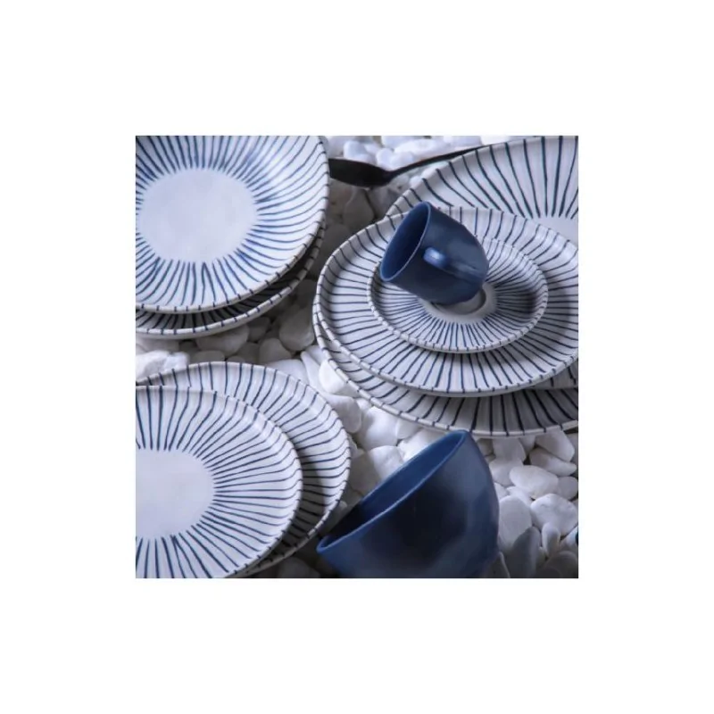 Stoneware Elemento Organic Bowl - Diam. 5.24" - Pack of 12