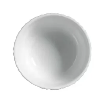 Stoneware New White Linhas Ramekin - Diam. 3.5 x 1.97" - Pack of 12