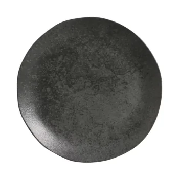 Stoneware Chromium Organic Dinner Plate - Diam. 10.43" - Pack of 12