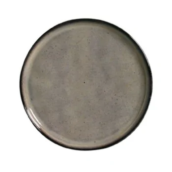 Stoneware Tourmaline Dessert Plate Bio - Diam. 8.46" - Pack of 12