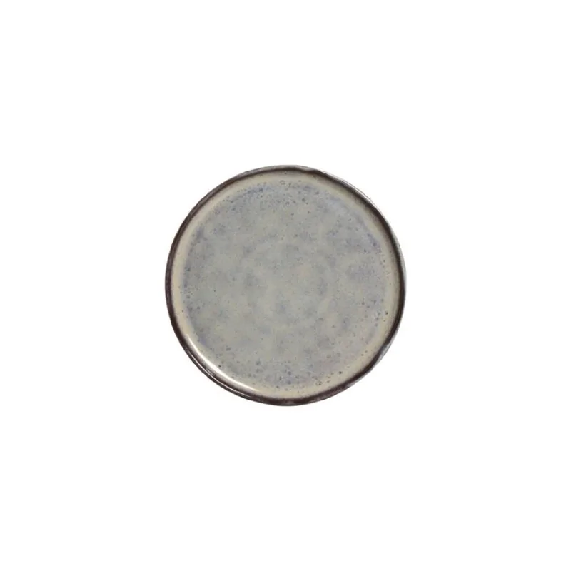 Stoneware Tourmaline Bread Plate - Diam. 6.1 x 0.63" - Pack of 12