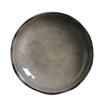 Stoneware Tourmaline Soup Plate Bio - Diam. 9.84" - Pack of 12