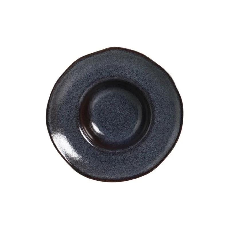Stoneware Titanium Deep Rim Plate - Diam. 11.02 x 2.56" - Pack of 12 Stoneware Titanium Deep Rim Plate - Diam. 11.02 x 2.56" - Pack of 12
