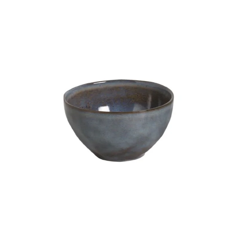Stoneware Titanium Organic Bowl - Diam. 5.24" - Pack of 12 Stoneware Titanium Organic Bowl - Diam. 5.24" - Pack of 12