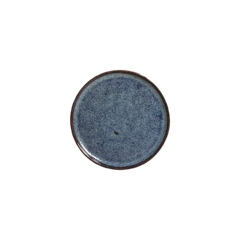Stoneware Titanium Bread Plate - Diam. 6.1 x 0.63" - Pack of 12