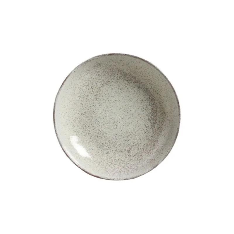 Stoneware Pistache Soup Plate Bio - Diam. 9.84" - Pack of 12 Stoneware Pistache Soup Plate Bio - Diam. 9.84" - Pack of 12
