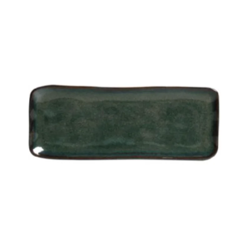 Stoneware Oceano Organic Rectangular Platter - Diam. 8.66 x 3.74" - Pack of 12 Stoneware Oceano Organic Rectangular Platter - Diam. 8.66 x 3.74" - Pack of 12