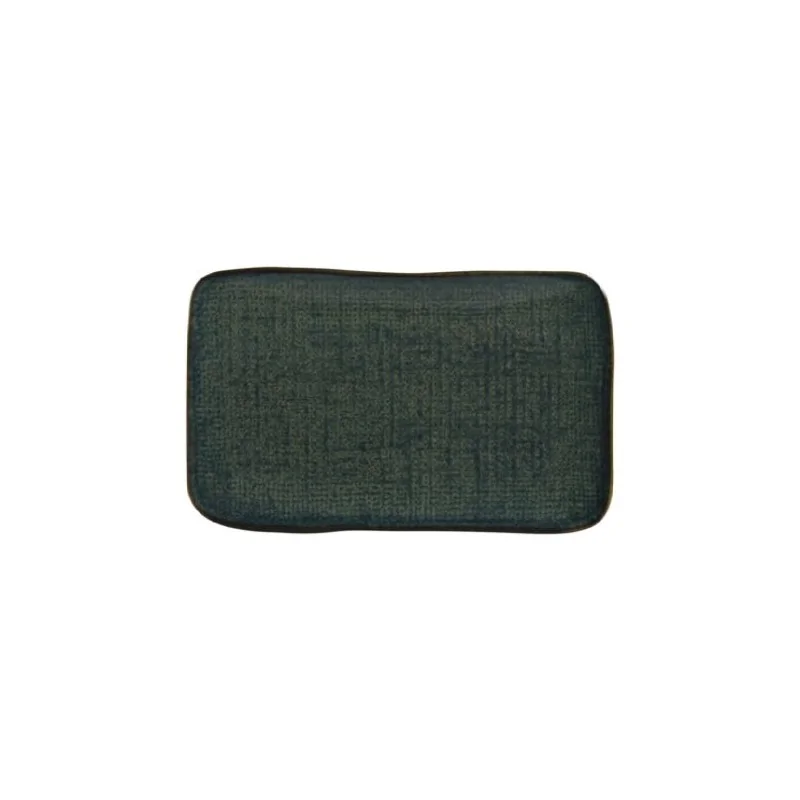 Stoneware Oceano Rectangular Platter Medium Juta - Diam. 10.63 x 6.3" - Pack of 12 Stoneware Oceano Rectangular Platter Medium Juta - Diam. 10.63 x 6.3" - Pack of 12