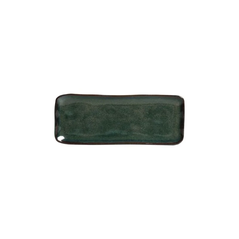 Stoneware Oceano Organic Rectangular Platter Medium - Diam. 12.99 x 5.12" - Pack of 12