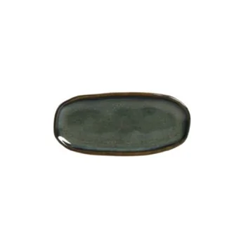 Stoneware Oceano Organic Shallow Oval Platter - Diam. 6.5 x 3.15" - Pack of 12