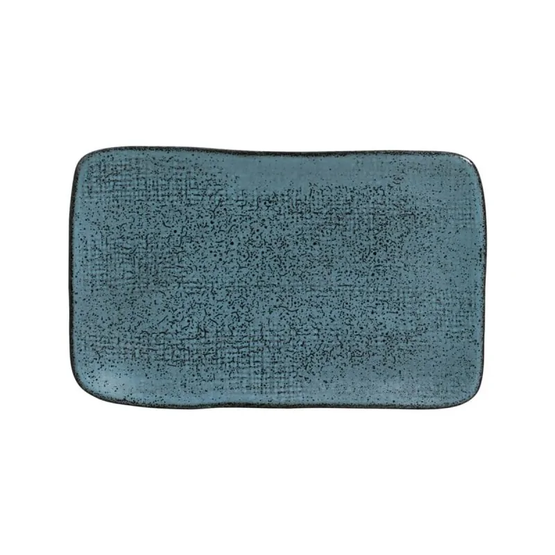 Stoneware Night Sky Rectangular Platter Medium Juta - Diam. 10.63 x 6.3" - Pack of 12