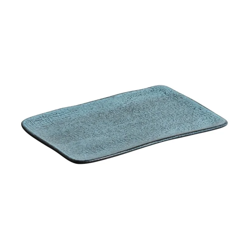 Stoneware Night Sky Rectangular Platter Medium Juta - Diam. 10.63 x 6.3" - Pack of 12