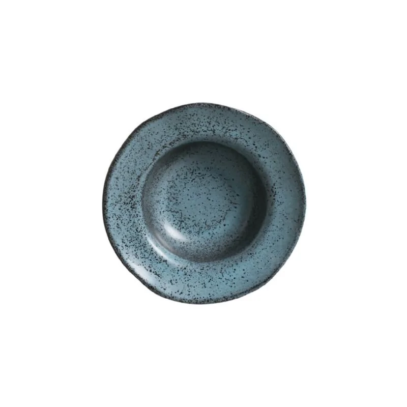 Stoneware Night Sky Deep Rim Plate - Diam. 7.48 x 2.17" - Pack of 12 Stoneware Night Sky Deep Rim Plate - Diam. 7.48 x 2.17" - Pack of 12