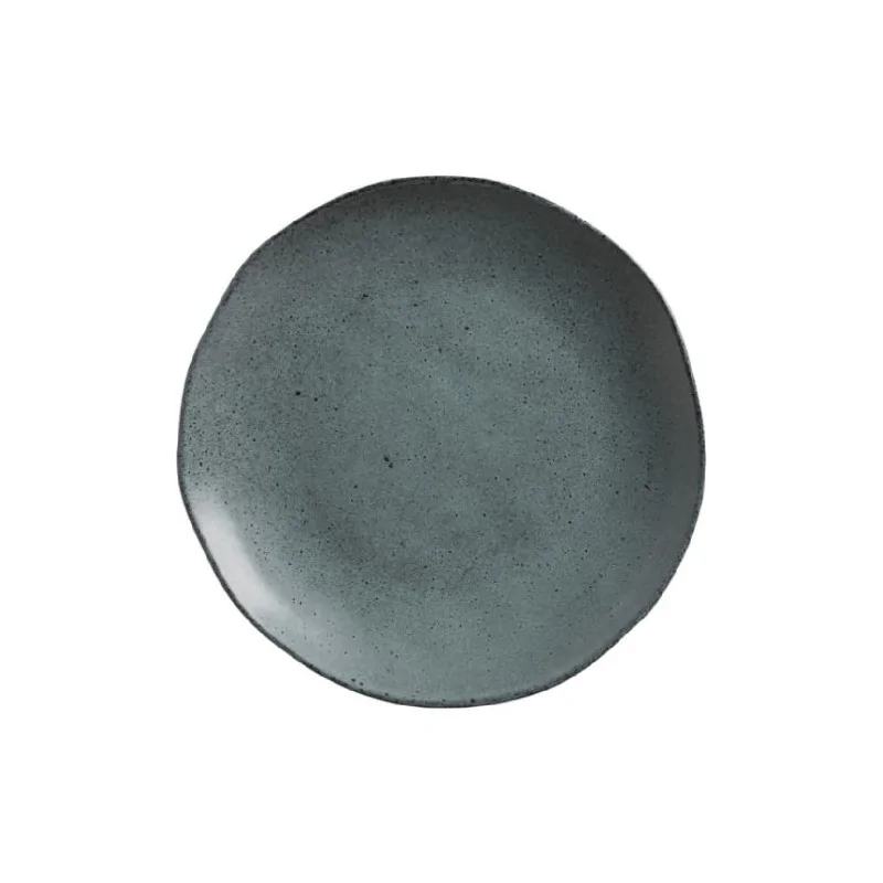 Stoneware Night Sky Organic Dinner Plate - Diam. 10.43" - Pack of 12 Stoneware Night Sky Organic Dinner Plate - Diam. 10.43" - Pack of 12