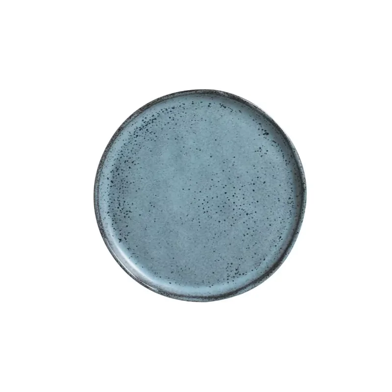 Stoneware Night Sky Bread Plate - Diam. 6.1 x 0.63" - Pack of 12