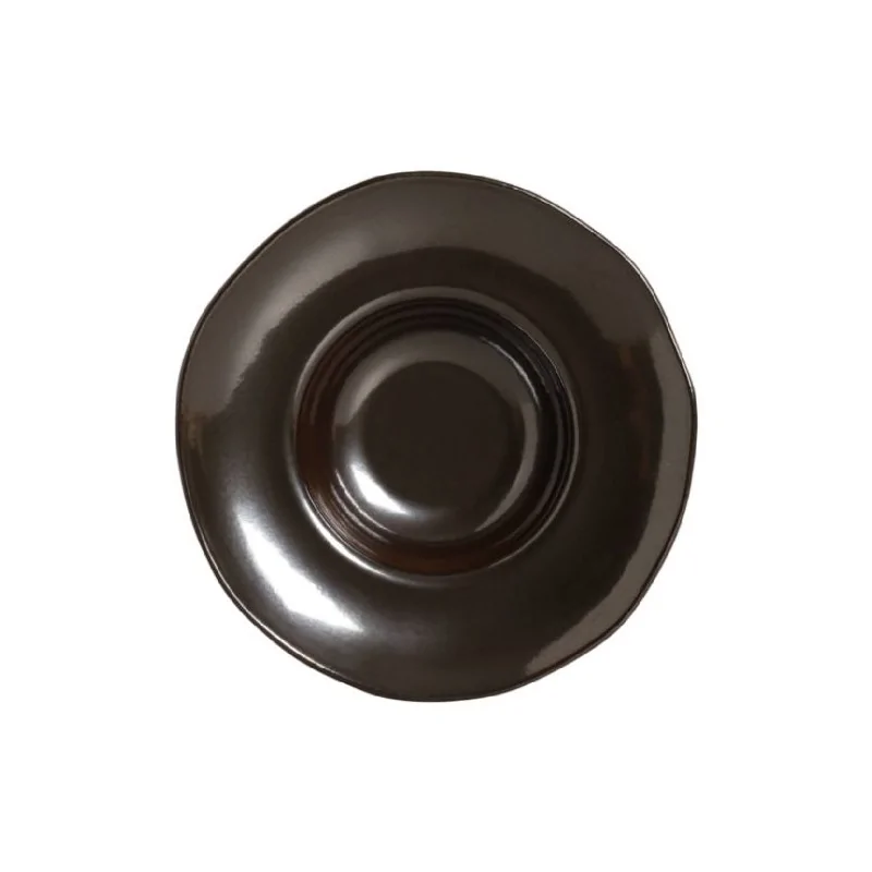 Stoneware Metallica Deep Rim Plate - Diam. 11.02 x 2.56" - Pack of 12 Stoneware Metallica Deep Rim Plate - Diam. 11.02 x 2.56" - Pack of 12