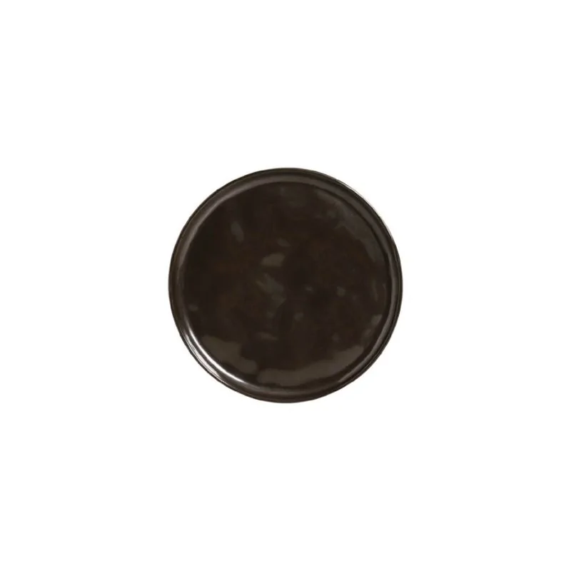 Stoneware Metallica Bread Plate - Diam. 6.1 x 0.63" - Pack of 12 Stoneware Metallica Bread Plate - Diam. 6.1 x 0.63" - Pack of 12