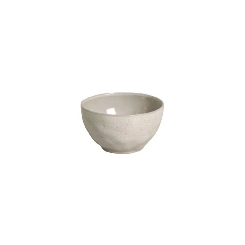 Stoneware Latte Organic Bowl - Diam. 5.24" - Pack of 12 Stoneware Latte Organic Bowl - Diam. 5.24" - Pack of 12