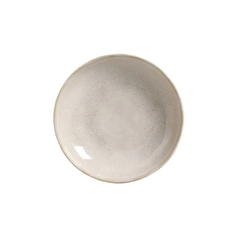 Stoneware Latte Soup Plate Bio - Diam. 9.84" - Pack of 12