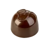 Thermoformed Polycarbonate Round Praline Chocolate Mold - 32 cavity - 29 mm x 29 mm x h 21 mm - 12gr