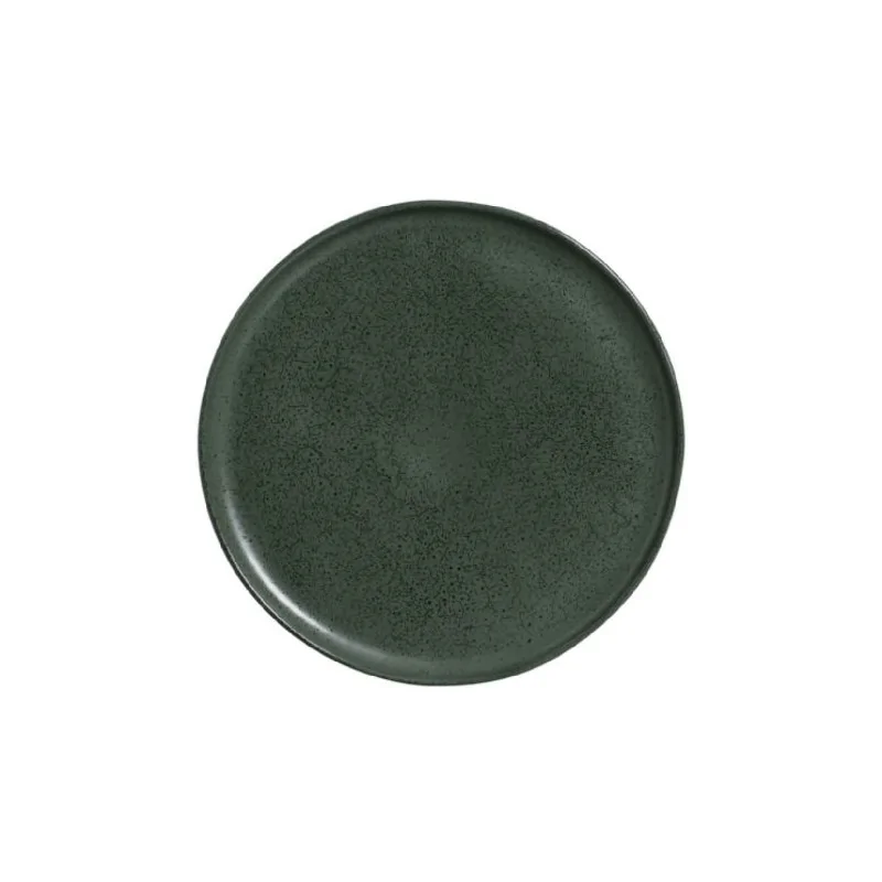 Stoneware Greenery Dinner Plate Bio - Diam. 11.42" - Pack of 12 Stoneware Greenery Dinner Plate Bio - Diam. 11.42" - Pack of 12