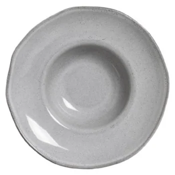Stoneware Dust Deep Rim Plate - Diam. 11.02 x 2.56" - Pack of 12