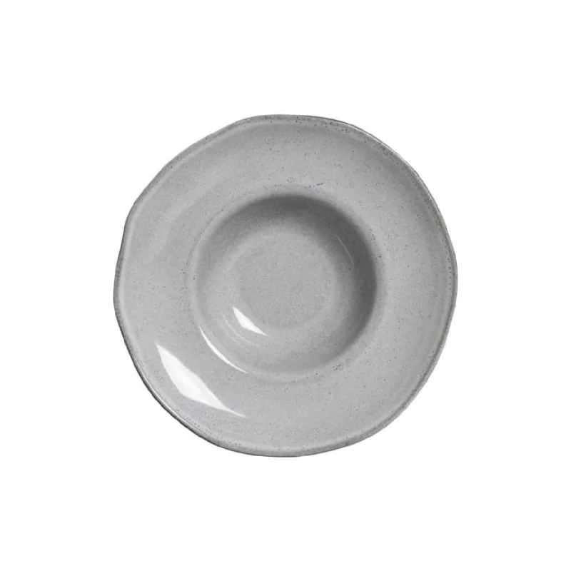 Stoneware Dust Deep Rim Plate - Diam. 11.02 x 2.56" - Pack of 12 Stoneware Dust Deep Rim Plate - Diam. 11.02 x 2.56" - Pack of 12