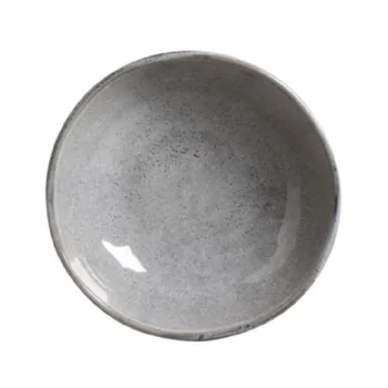 Stoneware Dust Organic Bowl - Diam. 6.9 x 2.2" - Pack of 12