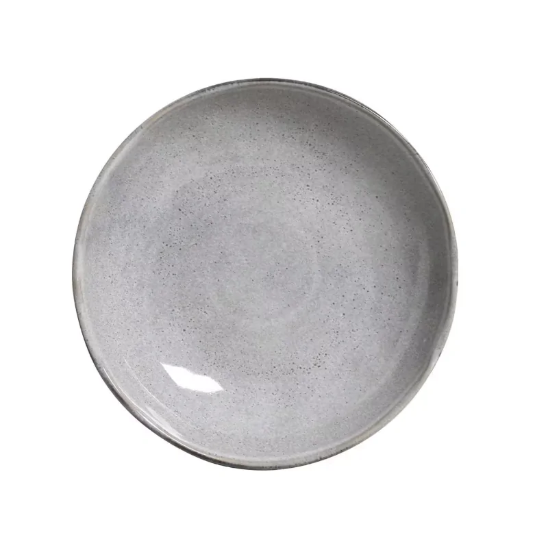 Stoneware Dust Soup Plate Bio - Diam. 8.86" - Pack of 12