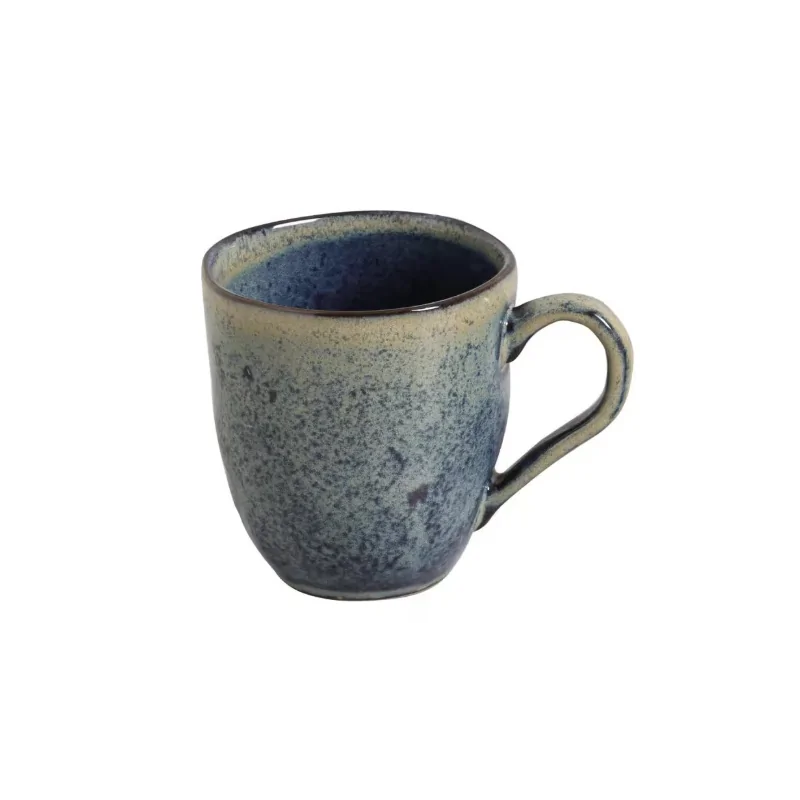 Stoneware Denim Organic Mug - Diam. 9.23 oz. - Pack of 12 Stoneware Denim Organic Mug - Diam. 9.23 oz. - Pack of 12