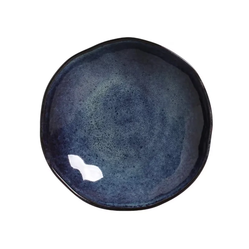 Stoneware Denim Organic Bowl - Diam. 6.9 x 2.2" - Pack of 12 Stoneware Denim Organic Bowl - Diam. 6.9 x 2.2" - Pack of 12