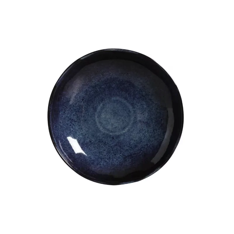 Stoneware Denim Soup Plate Bio - Diam. 9.84" - Pack of 12 Stoneware Denim Soup Plate Bio - Diam. 9.84" - Pack of 12