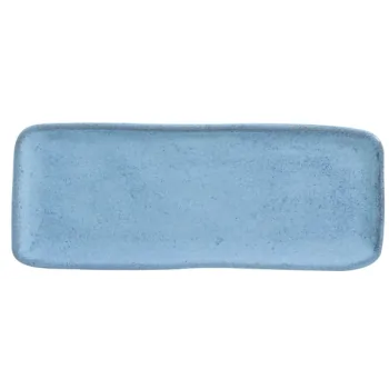 Stoneware Breeze Organic Rectangular Platter Medium - Diam. 12.99 x 5.12" - Pack of 12