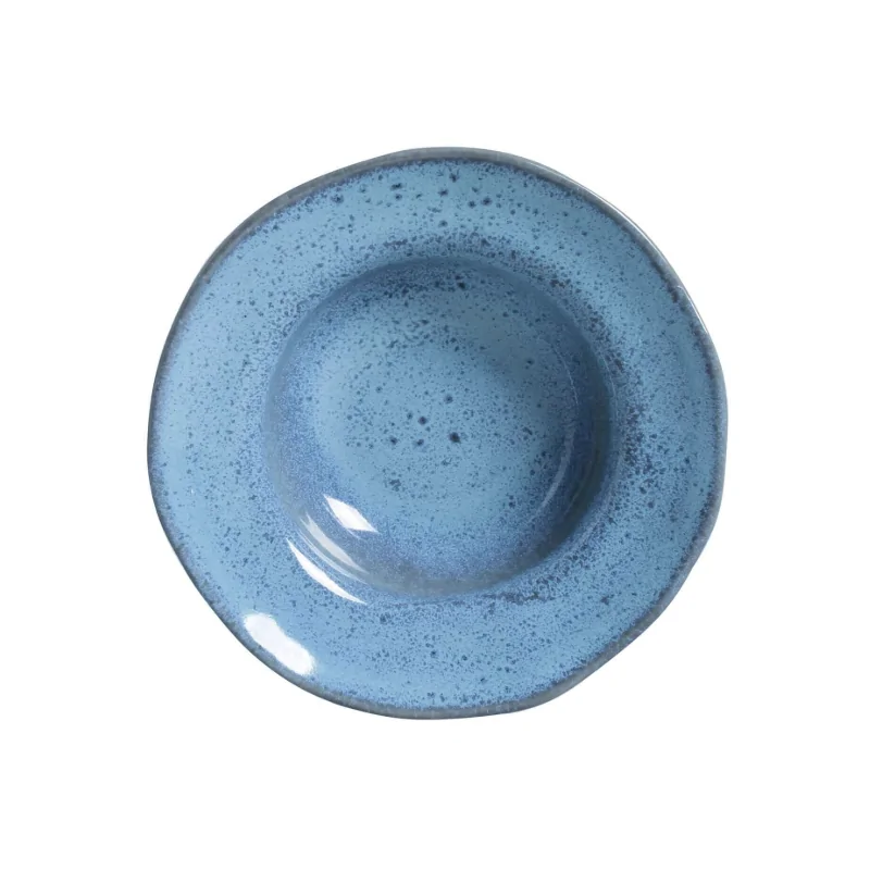 Stoneware Breeze Deep Rim Plate - Diam. 7.48 x 2.17" - Pack of 12