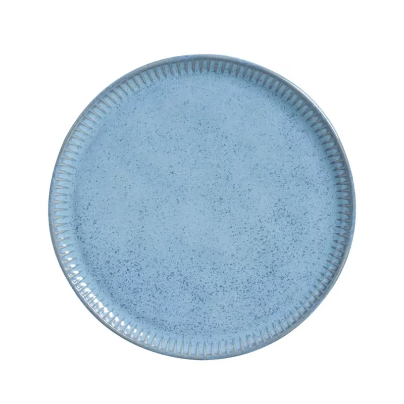 Stoneware Breeze Linhas Dinner Plate - Diam. 10.83" - Pack of 12 Stoneware Breeze Linhas Dinner Plate - Diam. 10.83" - Pack of 12