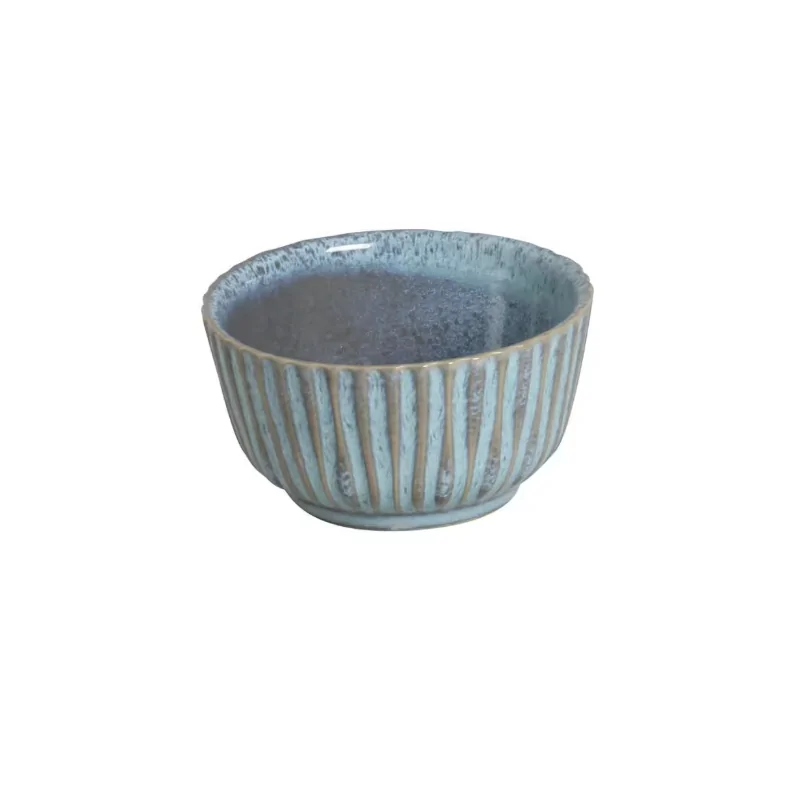 Stoneware Breeze Linhas Ramekin - Diam. 3.5 x 1.97" - Pack of 12 Stoneware Breeze Linhas Ramekin - Diam. 3.5 x 1.97" - Pack of 12