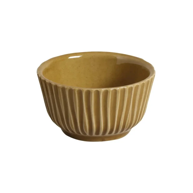 Stoneware Amber Linhas Ramekin - Diam. 3.5 x 1.97" - Pack of 12