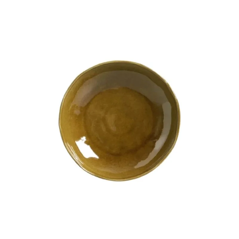 Stoneware Amber Soup Plate Bio - Diam. 8.86" - Pack of 12 Stoneware Amber Soup Plate Bio - Diam. 8.86" - Pack of 12