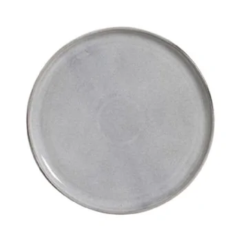 Stoneware Dust Dessert Plate Bio - Diam. 8.46"&nbsp; - Pack of 12