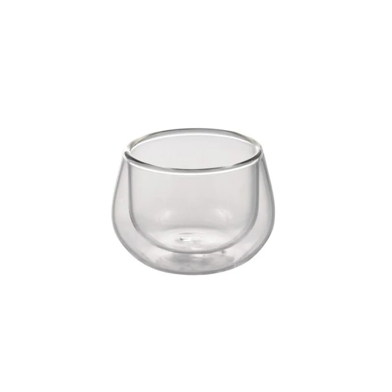 Set of two curved coffee glasses - finger food - cl 12 - Set of 12 - Set of 6 Set of two curved coffee glasses - finger food - cl 12 - Set of 12 - Set of 6