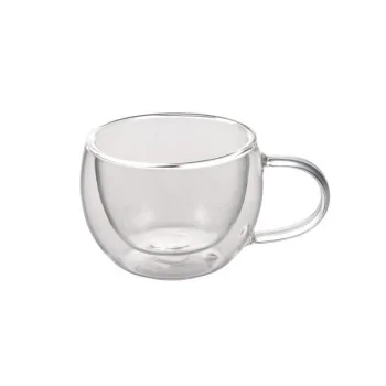 Set of two curved coffee cups - cl 9 - Set of 12 - Set of 6